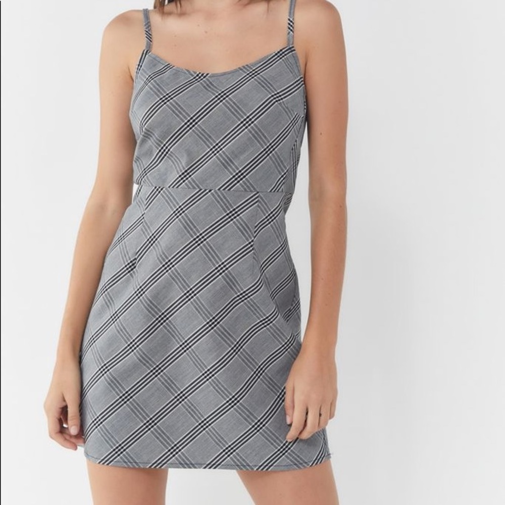 NWT Urban Renewal Plaid Mini Dress
